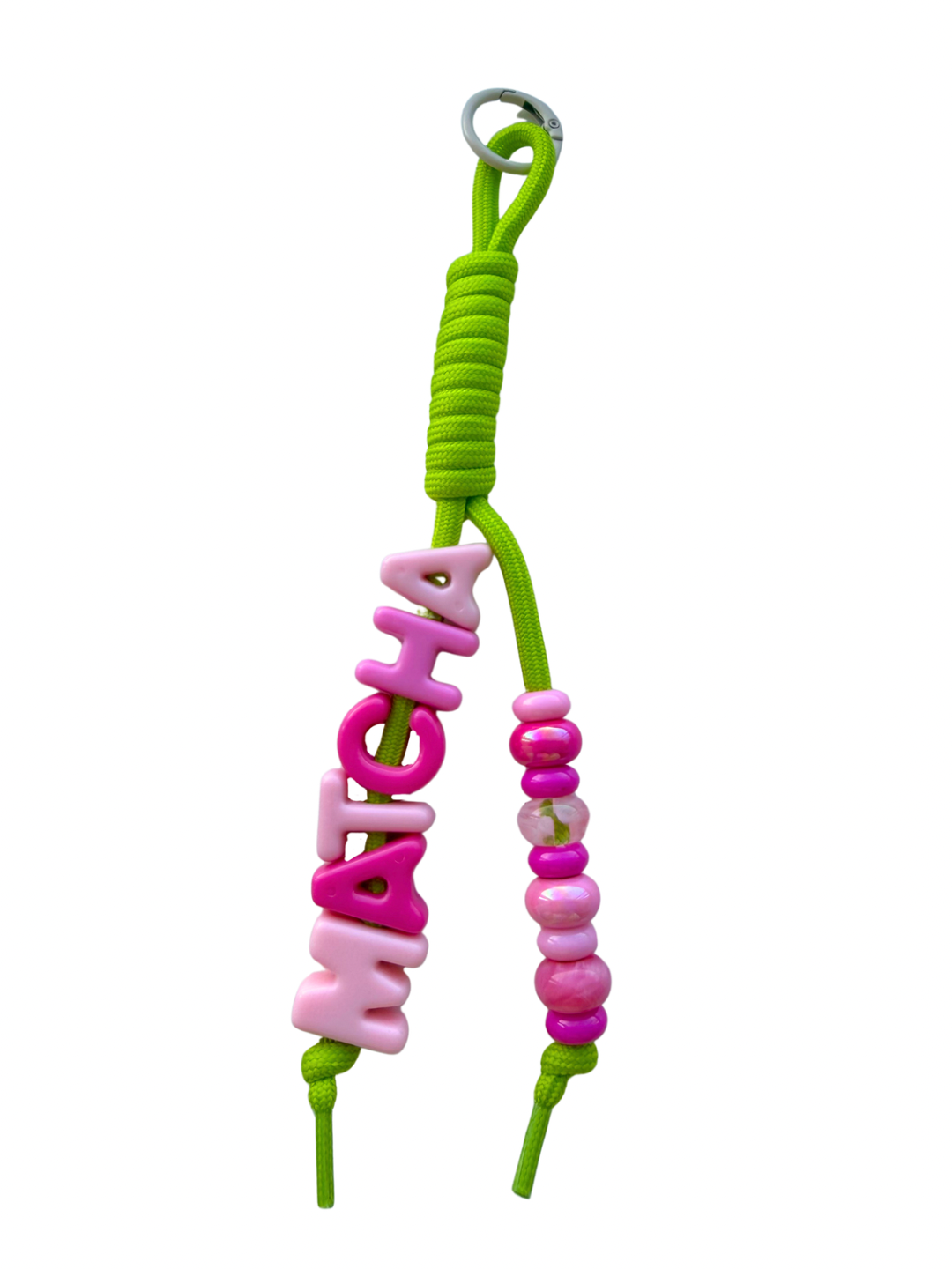 ‘MATCHA’ bag charm groen
