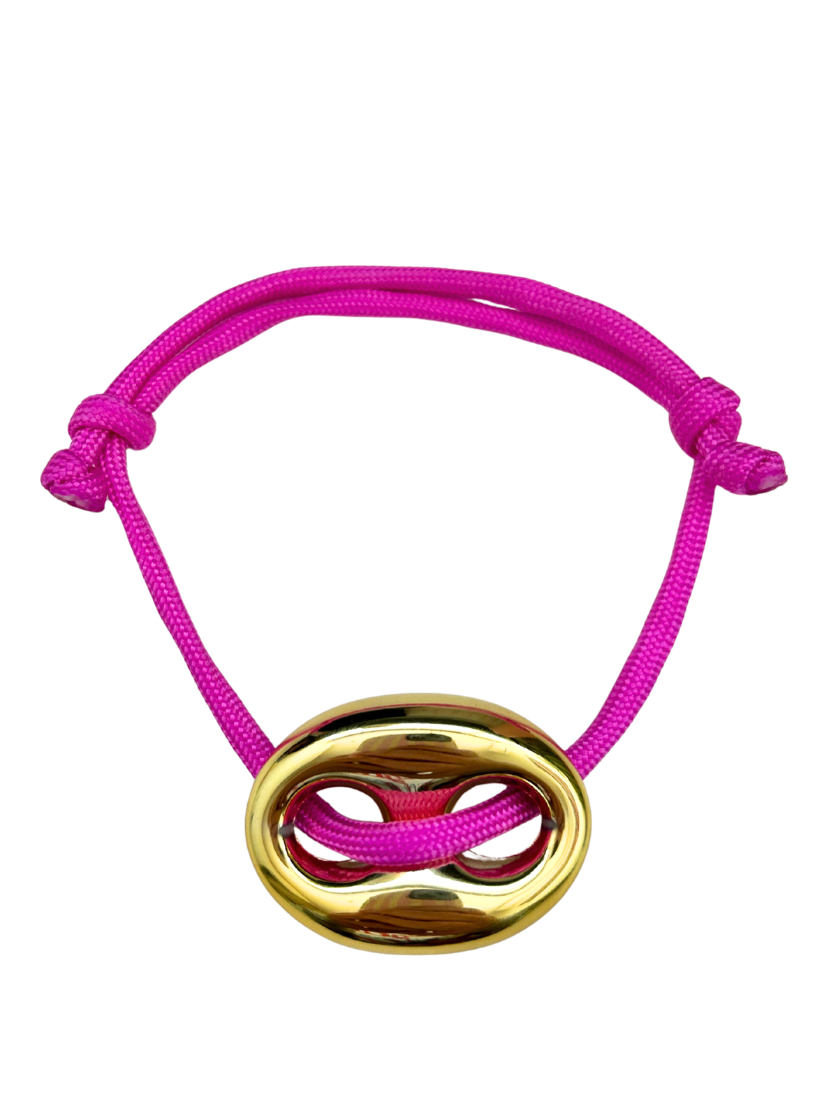 Gouden stone armband ‘Roze’