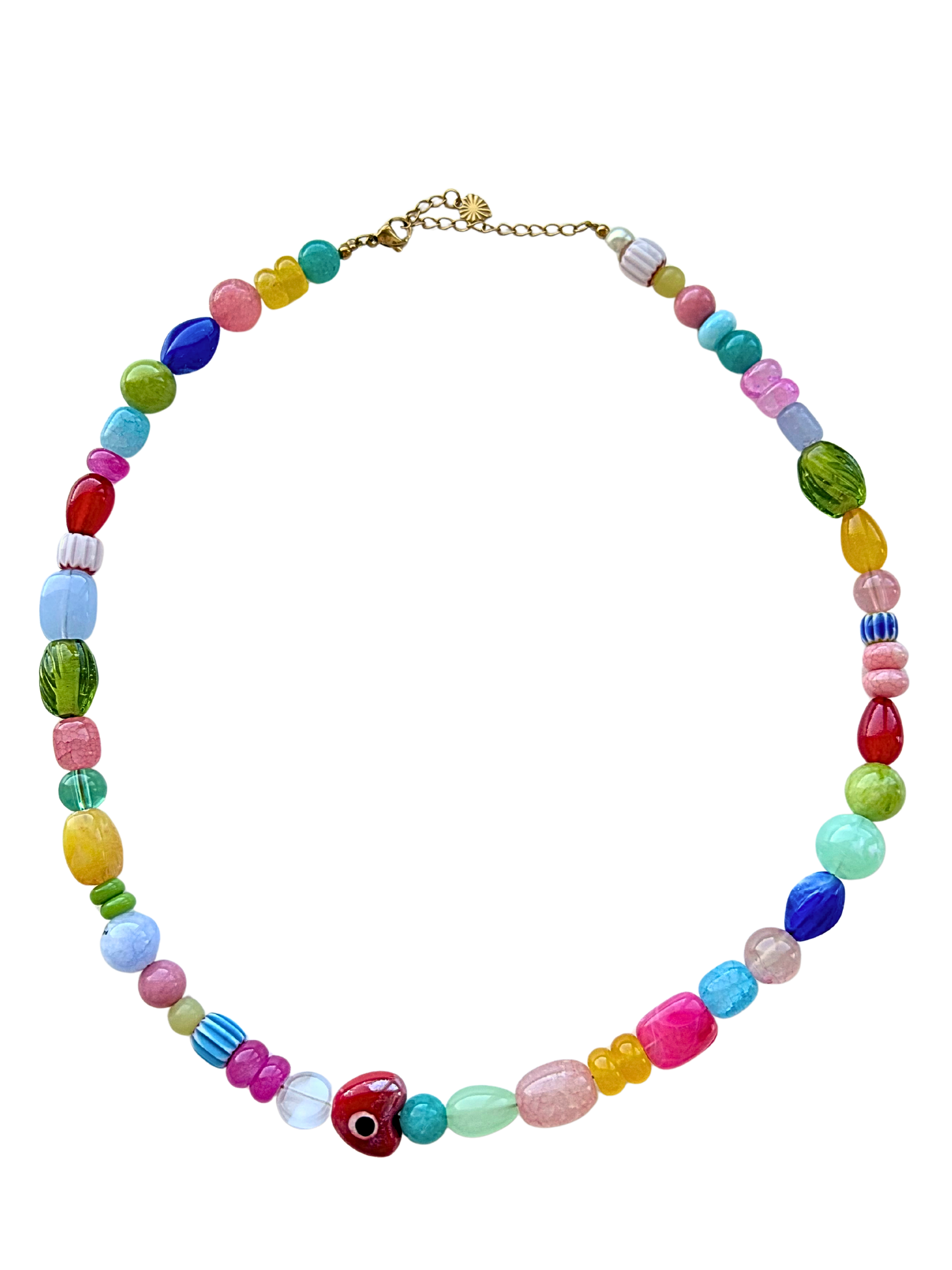 Rood hart Candy ketting
