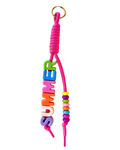 Funky bag charm 'SUMMER' roze