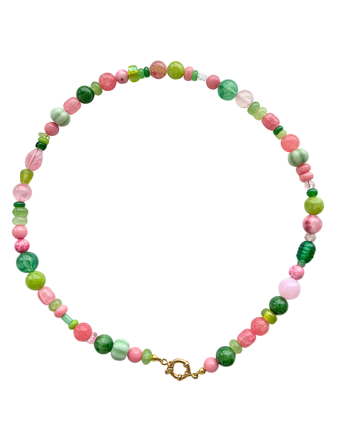 Pink forest candy ketting