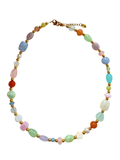 Colorful gold candy ketting