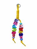 ‘SUPERSTAR’ bag charm geel