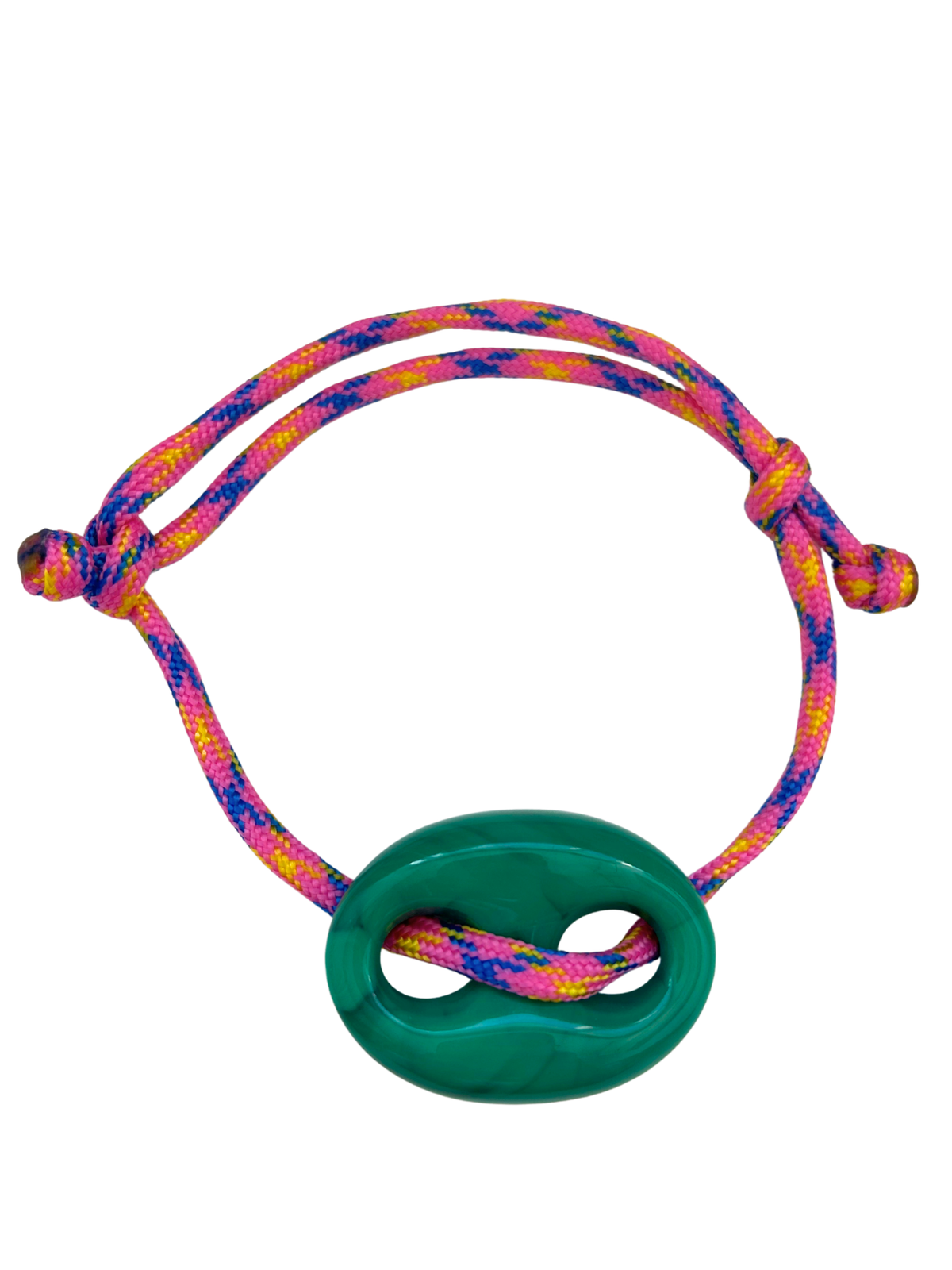Groene stone armband ‘Mixed’