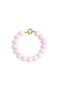 Licht roze kralen armband