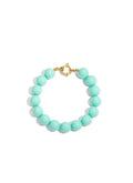 Turquoise kralen armband
