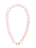 Licht roze kralen ketting