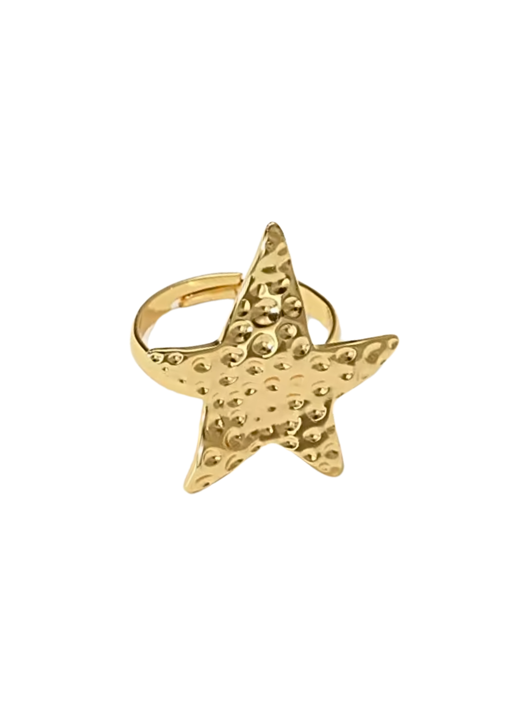 Ster ring goud ‘groot’