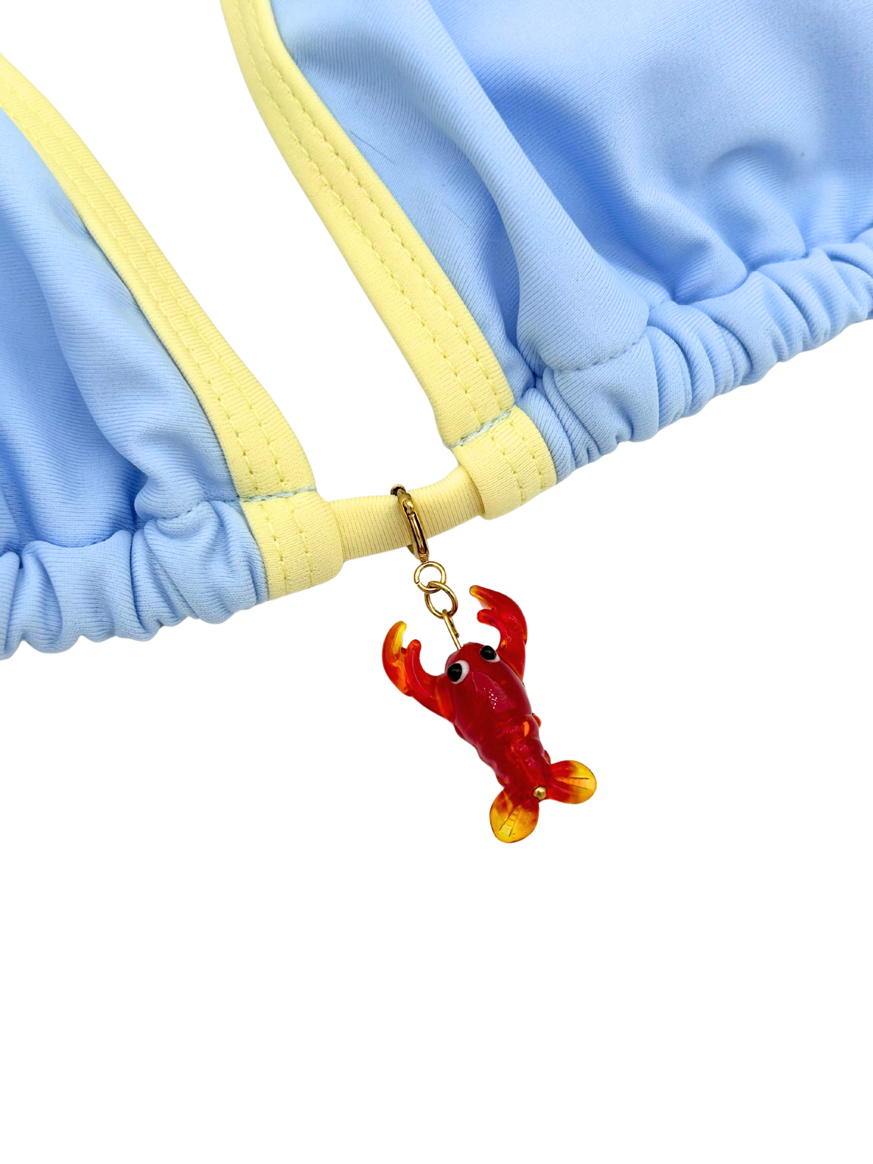 Rode kreeft bikini bedel
