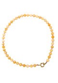 Butter yellow kralen ketting